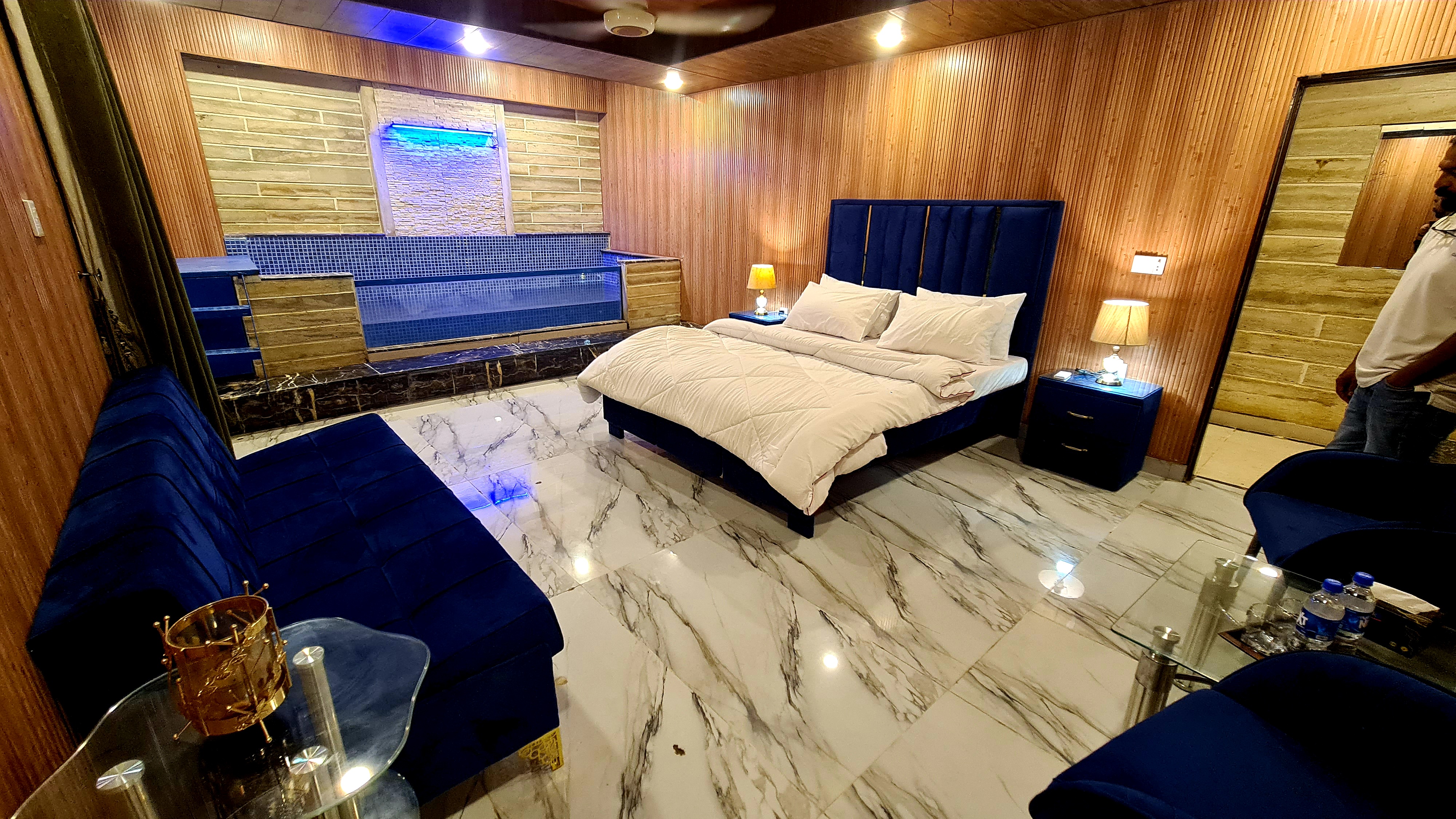 Suite room at Hotel Five Rivers with private plunge pool, Airport Road Lahore